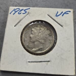 1925 W Mercury Dime US Coin